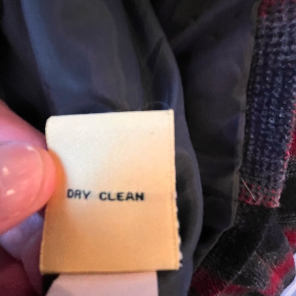 Maralyn and Me Women's Red and Black Plaid Jacket - Picture 9 of 9